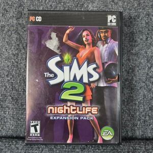 The Sims 2 Nightlife Expansion Pack PC CD-ROM Video‎ Game
